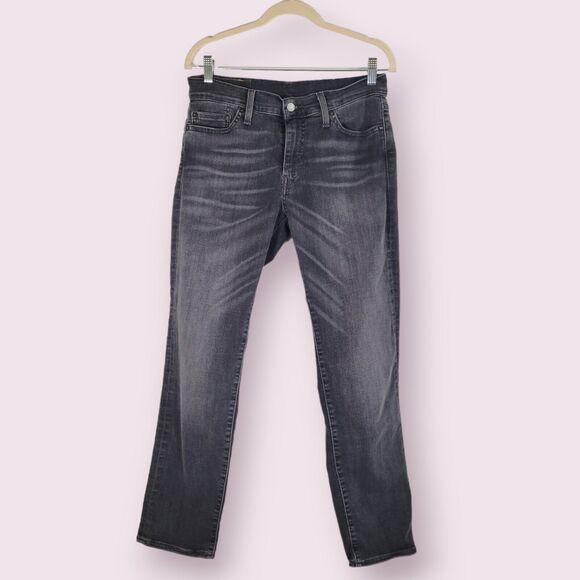 LEVI'S 511 Grey Armstrong Slim Fit Jeans W30 L30 Rise 9" Low Stretch Denim - Picture 3 of 10